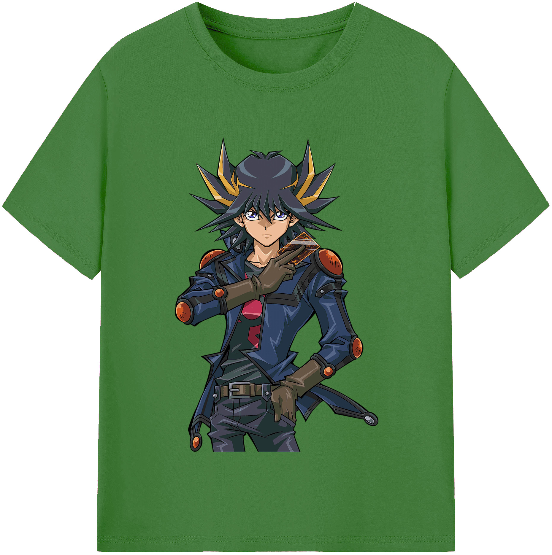 （画像用） 遊☆戯☆王 Yu-Gi-Oh! レディースカジュアルプリントTシャツ（綿100％）